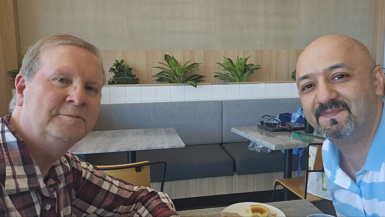 Meeting with mentor Peter